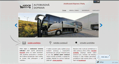 Desktop Screenshot of abdop.cz